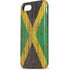 Jamaican Flag Dark Wood iPhone 8 Pro Case