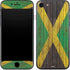 Jamaican Flag Dark Wood iPhone SE (2nd & 3rd Gen) Skin
