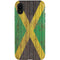 Jamaican Flag Dark Wood iPhone XR Pro Case