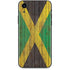 Jamaican Flag Dark Wood iPhone XR Skin