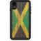 Jamaican Flag Dark Wood iPhone XR Waterproof Case