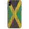 Jamaican Flag Dark Wood iPhone XS Max Skin