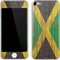 Jamaican Flag Dark Wood Apple iPod Skin