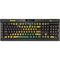 Jamaican Flag Dark Wood K95 RGB PLATINUM Mechanical Gaming Keyboard Skin