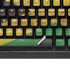 Jamaican Flag Dark Wood K95 RGB PLATINUM Mechanical Gaming Keyboard Skin