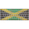 Jamaican Flag Dark Wood Magic Keyboard Skin