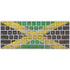 Jamaican Flag Dark Wood Magic Keyboard Skin