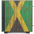 Jamaican Flag Dark Wood NZXT H510 Compact ATX Mid-Tower Case Skin