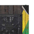 Jamaican Flag Dark Wood NZXT H510 Compact ATX Mid-Tower Case Skin