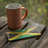 Jamaican Flag Dark Wood OnePlus 7 Pro Skin