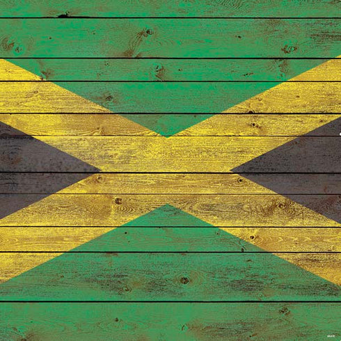 Jamaican Flag Dark Wood PS4 Console Skin