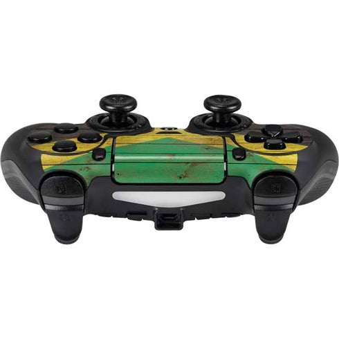 Jamaican Flag Dark Wood PS4/PC SCUF Impact Controller Skin