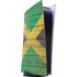Jamaican Flag Dark Wood PS5 Digital Edition Console Skin