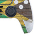 Jamaican Flag Dark Wood PS5 Controller Skin