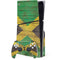 Jamaican Flag Dark Wood PS5 Slim Disk Bundle Skin