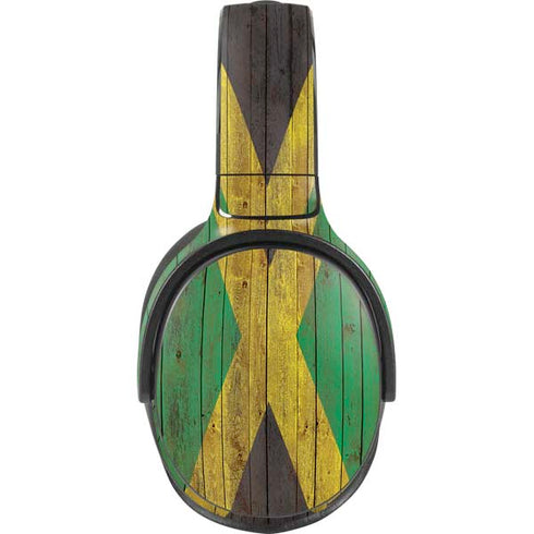 Jamaican Flag Dark Wood Skullcandy Venue Skin