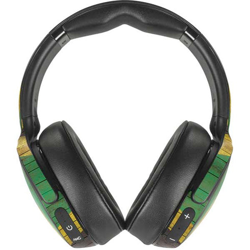 Jamaican Flag Dark Wood Skullcandy Venue Skin