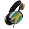 Jamaican Flag Dark Wood SteelSeries Arctis 3 Skin