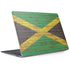 Jamaican Flag Dark Wood Surface Laptop 2 Skin