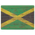 Jamaican Flag Dark Wood Surface Laptop 2 Skin