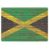 Jamaican Flag Dark Wood Surface Laptop 3 13.5in Skin