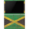 Jamaican Flag Dark Wood Surface Pro 6 Skin