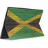 Jamaican Flag Dark Wood Surface Pro 7 Skin