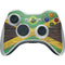 Jamaican Flag Dark Wood Xbox 360 Wireless Controller Skin