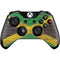 Jamaican Flag Dark Wood Xbox One Controller Skin