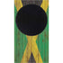 Jamaican Flag Dark Wood Xbox Series S Console Skin