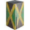 Jamaican Flag Dark Wood Xbox Series X Console Skin