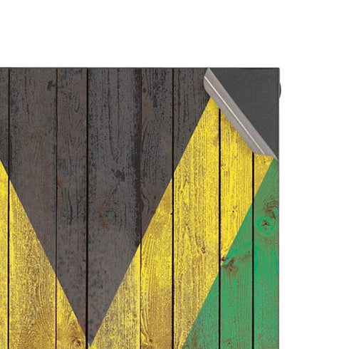 Jamaican Flag Dark Wood Xbox Series X Console Skin