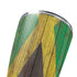 Jamaican Flag Dark Wood Yeti 20oz Tumbler Skin