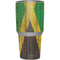 Jamaican Flag Dark Wood Yeti 30oz Rambler Tumbler Skin