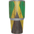 Jamaican Flag Dark Wood Yeti 30oz Rambler Tumbler Skin
