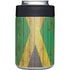 Jamaican Flag Dark Wood Yeti Colster Can Insulator  Skin