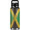 Jamaican Flag Dark Wood YETI Rambler 36oz Bottle Skin