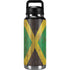 Jamaican Flag Dark Wood YETI Rambler 36oz Bottle Skin