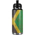 Jamaican Flag Dark Wood YETI Rambler 36oz Bottle Skin