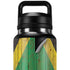 Jamaican Flag Dark Wood YETI Rambler 36oz Bottle Skin