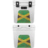 Jamaican Flag Dark Wood YETI Roadie 24 Hard Cooler Skin