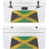 Jamaican Flag Dark Wood YETI Tundra 65 Hard Cooler Skin