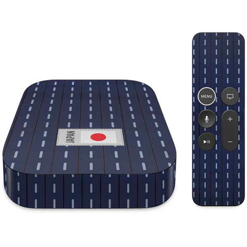 Japan Soccer Flag Apple TV Skin