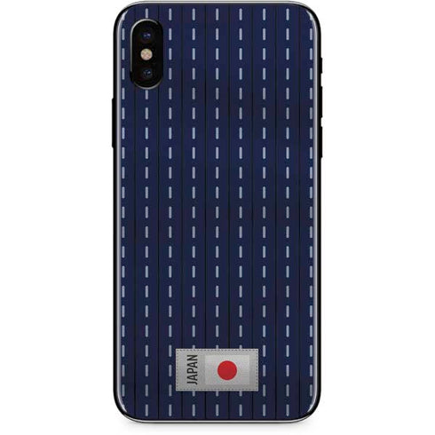 Japan Soccer Flag iPhone X Skin