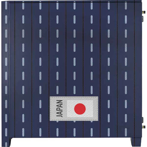 Japan Soccer Flag Corsair 4000D Tempered Glass Mid-Tower ATX Case Skin