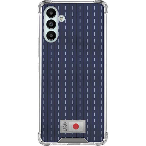 Japan Soccer Flag Galaxy A13 5G Clear Case