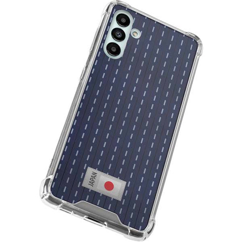 Japan Soccer Flag Galaxy A13 5G Clear Case