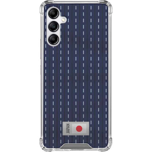Japan Soccer Flag Galaxy A15 5G Clear Case