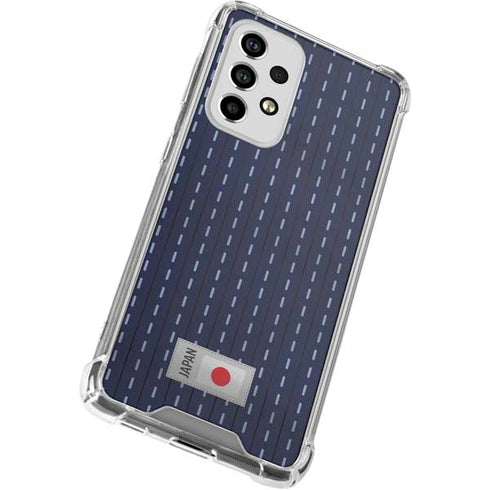 Japan Soccer Flag Galaxy A33 5G Clear Case