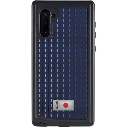 Japan Soccer Flag Galaxy Note 10 Waterproof Case